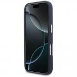 Husa Karl Lagerfeld Karl and Choupette Head Pins Saffiano cu MagSafe compatibila cu iPhone 17 Pro, Navy Blue 6 - lerato.ro