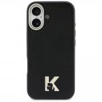 Husa Karl Lagerfeld Karl Head Logo cu MagSafe compatibila cu iPhone 17, Negru 2 - lerato.ro