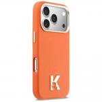 Husa Karl Lagerfeld Karl Head Logo cu MagSafe compatibila cu iPhone 17 Pro Max, Portocaliu 5 - lerato.ro