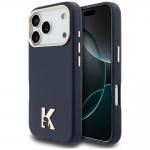Husa Karl Lagerfeld Karl Head Logo cu MagSafe compatibila cu iPhone 17 Pro Max, Navy Blue 4 - lerato.ro