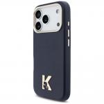 Husa Karl Lagerfeld Karl Head Logo cu MagSafe compatibila cu iPhone 17 Pro Max, Navy Blue 3 - lerato.ro