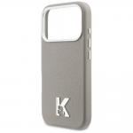 Husa Karl Lagerfeld Karl Head Logo cu MagSafe compatibila cu iPhone 17 Pro Max, Gri 7 - lerato.ro