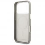 Husa Karl Lagerfeld Karl Head Logo cu MagSafe compatibila cu iPhone 17 Pro Max, Gri 8 - lerato.ro