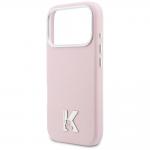 Husa Karl Lagerfeld Karl Head Logo cu MagSafe compatibila cu iPhone 17 Pro, Roz 7 - lerato.ro