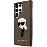 Carcasa Karl Lagerfeld Ikonik Karl compatibila cu Samsung Galaxy S23 Ultra, Negru 3 - lerato.ro