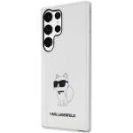 Carcasa Karl Lagerfeld Ikonik Choupette compatibila cu Samsung Galaxy S23 Ultra, Transparent 3 - lerato.ro