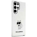 Carcasa Karl Lagerfeld Ikonik Choupette compatibila cu Samsung Galaxy S23 Ultra, Transparent 5 - lerato.ro