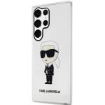 Carcasa Karl Lagerfeld Ikonik Karl compatibila cu Samsung Galaxy S23 Ultra, Transparent 3 - lerato.ro