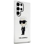 Carcasa Karl Lagerfeld Ikonik Karl compatibila cu Samsung Galaxy S23 Ultra, Transparent 5 - lerato.ro