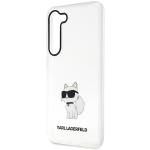 Carcasa Karl Lagerfeld Ikonik Choupette compatibila cu Samsung Galaxy S23 Plus, Transparent 7 - lerato.ro