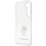 Carcasa Karl Lagerfeld Ikonik Choupette compatibila cu Samsung Galaxy S23 Plus, Transparent 8 - lerato.ro