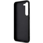 Carcasa Karl Lagerfeld Saffiano Karl and Choupette compatibila cu Samsung Galaxy S23 Plus, Gri 8 - lerato.ro