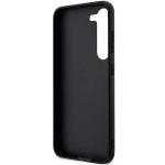 Carcasa Karl Lagerfeld Saffiano Karl and Choupette compatibila cu Samsung Galaxy S23 Plus, Negru 8 - lerato.ro