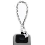 Snur pentru carcase Karl Lagerfeld Choupette Hand Strap, Silver 3 - lerato.ro