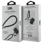 Snur pentru carcase Karl Lagerfeld CBDY Cord, Negru 4 - lerato.ro