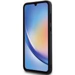 Carcasa Karl Lagerfeld Fixed Glitter Ikonik Logo Metal Pin compatibila cu Samsung Galaxy A55, Silver 6 - lerato.ro