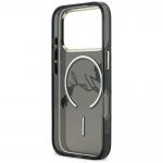 Carcasa Karl Lagerfeld IML Choupettes Karl Script Logo cu MagSafe compatibila cu iPhone 17 Pro Max, Negru 8 - lerato.ro