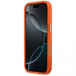 Carcasa Karl Lagerfeld IML Choupettes Karl Script Logo cu MagSafe compatibila cu iPhone 17 Pro, Portocaliu 6 - lerato.ro