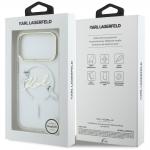 Carcasa Karl Lagerfeld IML Choupettes Karl Script Logo cu MagSafe compatibila cu iPhone 17 Pro, Transparent 9 - lerato.ro