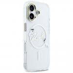 Carcasa Karl Lagerfeld IML Choupettes Karl Script Logo cu MagSafe compatibila cu iPhone 17, Transparent 5 - lerato.ro