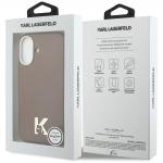 Carcasa Karl Lagerfeld Karl Head Logo cu MagSafe compatibila cu iPhone 17, Maro 9 - lerato.ro