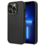 Carcasa Karl Lagerfeld Leather Perforated Logo compatibila cu iPhone 14 Pro Max, Negru 4 - lerato.ro