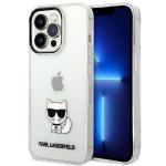 Carcasa Karl Lagerfeld Choupette Body compatibila cu iPhone 14 Pro Max, Transparent 4 - lerato.ro