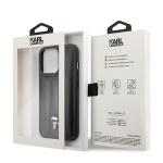 Carcasa Karl Lagerfeld Puffy Ikonik Pin compatibila cu iPhone 14 Pro Max, Negru 9 - lerato.ro