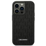 Carcasa Karl Lagerfeld 3D Monogram compatibila cu iPhone 14 Pro Max, Negru 2 - lerato.ro