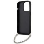 Carcasa Karl Lagerfeld Saffiano Monogram Chain compatibila cu iPhone 14 Pro Max, Negru 7 - lerato.ro