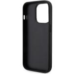 Carcasa Karl Lagerfeld Saffiano Karl and Choupette compatibila cu iPhone 14 Pro Max, Silver 8 - lerato.ro