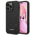 Carcasa Karl Lagerfeld Saffiano Mono Metal Logo compatibila cu iPhone 14 Pro Max, Negru 4 - lerato.ro