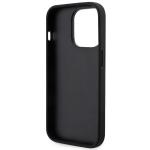 Carcasa Karl Lagerfeld Saffiano Monogram Choupette compatibila cu iPhone 14 Pro Max, Negru 8 - lerato.ro