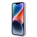 Carcasa Karl Lagerfeld Silicone Ikonik Karl compatibila cu iPhone 14 Pro Max, Violet 6 - lerato.ro