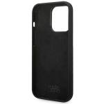 Carcasa Karl Lagerfeld Silicone Karl Head compatibila cu iPhone 14 Pro Max, Negru 8 - lerato.ro