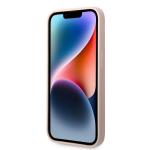 Carcasa Karl Lagerfeld Silicone Ikonik Choupette compatibila cu iPhone 14 Pro Max, Roz 6 - lerato.ro