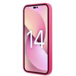 Carcasa Karl Lagerfeld Silicone RSG compatibila cu iPhone 14 Pro Max, Roz 6 - lerato.ro