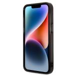 Carcasa Karl Lagerfeld Gradient Ikonik Karl and Choupette compatibila cu iPhone 14 Pro Max, Negru 6 - lerato.ro