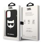 Carcasa Karl Lagerfeld Silicone Choupette Head cu MagSafe compatibila cu iPhone 14 Pro Max, Negru 9 - lerato.ro