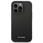 Carcasa Karl Lagerfeld Silicone Plaque cu MagSafe compatibila cu iPhone 14 Pro Max, Negru 2 - lerato.ro