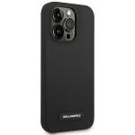 Carcasa Karl Lagerfeld Silicone Plaque cu MagSafe compatibila cu iPhone 14 Pro Max, Negru 5 - lerato.ro