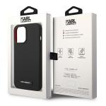 Carcasa Karl Lagerfeld Silicone Plaque cu MagSafe compatibila cu iPhone 14 Pro Max, Negru 9 - lerato.ro