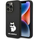 Carcasa Karl Lagerfeld Silicone Ikonik Choupette cu MagSafe compatibila cu iPhone 14 Pro Max, Negru 4 - lerato.ro