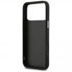 Husa Karl Lagerfeld IML Glitter KL Diamond Logo compatibila cu iPhone 17 Pro Max, Negru 8 - lerato.ro