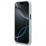 Husa Karl Lagerfeld IML Glitter KL Diamond Logo compatibila cu iPhone 17 Pro, Silver 6 - lerato.ro