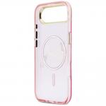 Husa Karl Lagerfeld IML Choupettes and Karl Script Logo cu MagSafe compatibila cu iPhone 17 Air, Roz 8 - lerato.ro