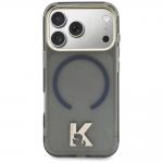 Husa Karl Lagerfeld IML K Head Logo cu MagSafe compatibila cu iPhone 17 Pro, Negru 2 - lerato.ro