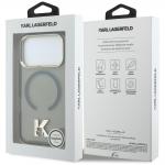 Husa Karl Lagerfeld IML K Head Logo cu MagSafe compatibila cu iPhone 17 Pro, Negru 9 - lerato.ro
