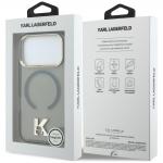 Husa Karl Lagerfeld IML K Head Logo cu MagSafe compatibila cu iPhone 17 Pro Max, Negru 9 - lerato.ro