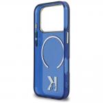 Husa Karl Lagerfeld IML K Head Logo cu MagSafe compatibila cu iPhone 17 Pro Max, Albastru 8 - lerato.ro